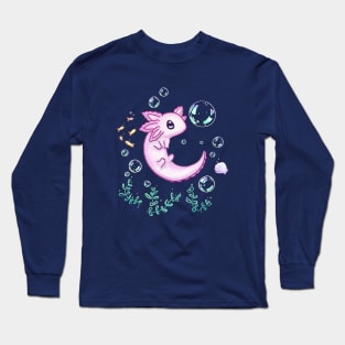 Under the Sea Axolotl Long Sleeve T-Shirt